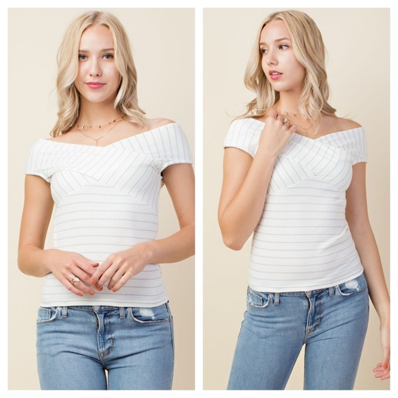 Tanya  off shoulder top - Picture 2 of 2